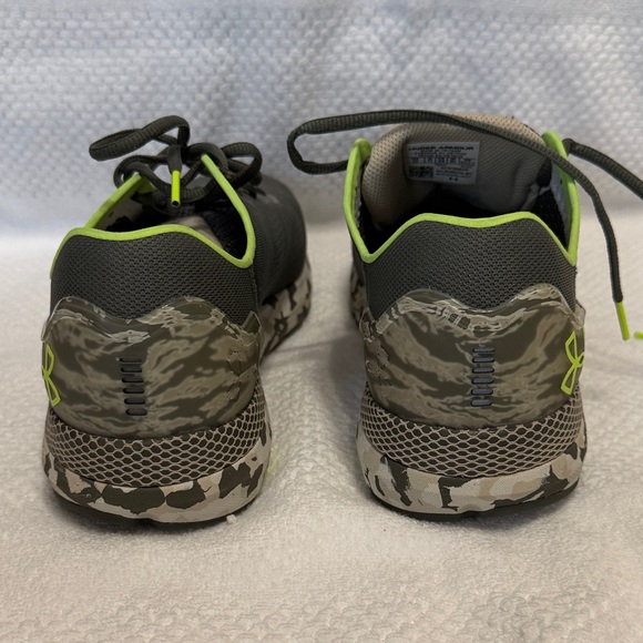 Under Armour Gray and Neon Green Sneakers - Picture 8 of 8